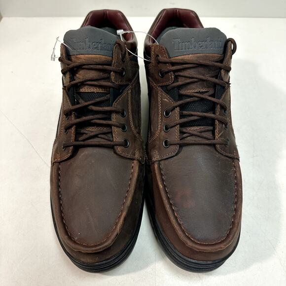 NWOT Timberland Heritage Boot GORE-TEX Membrane Moc Toe Brown US 12 Wide - Picture 3 of 10